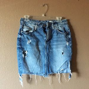 Jean Skirt